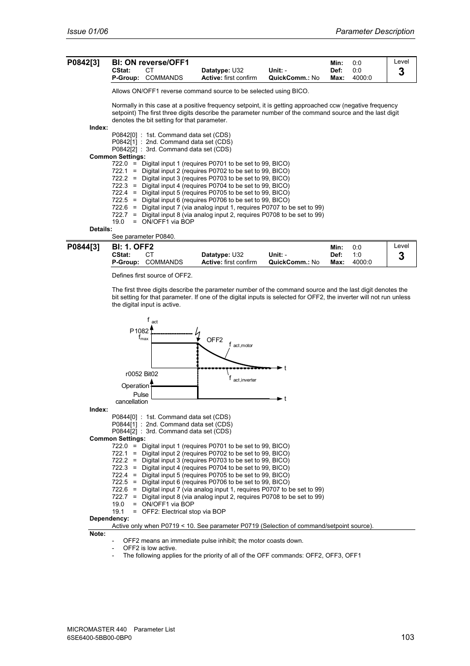 Siemens 440 User Manual | Page 103 / 328