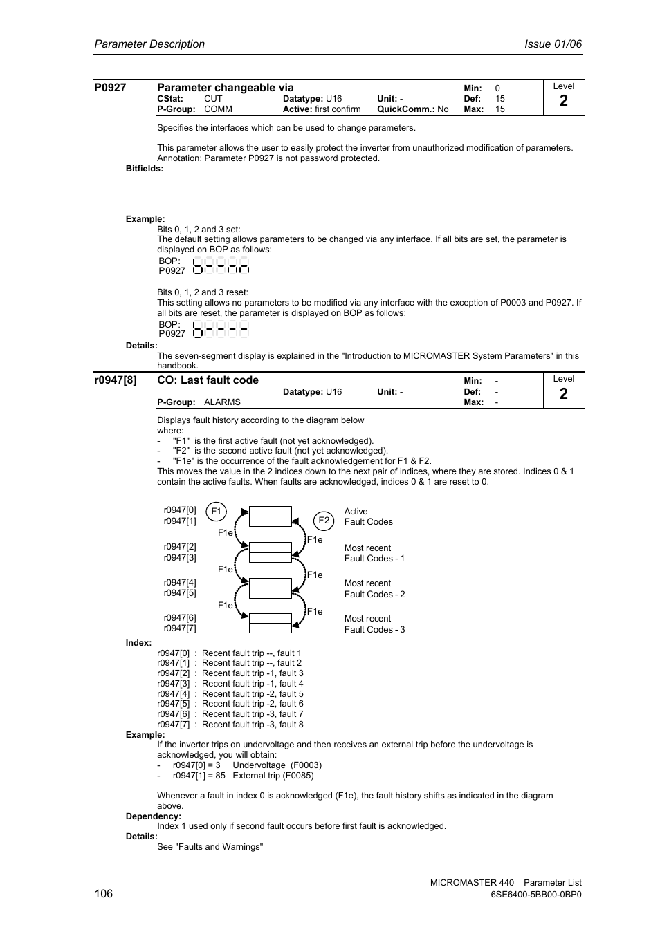 Siemens 440 User Manual | Page 106 / 328