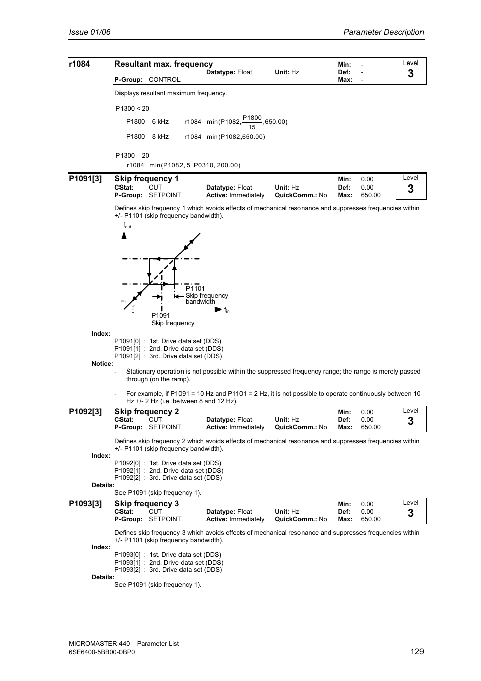 Siemens 440 User Manual | Page 129 / 328