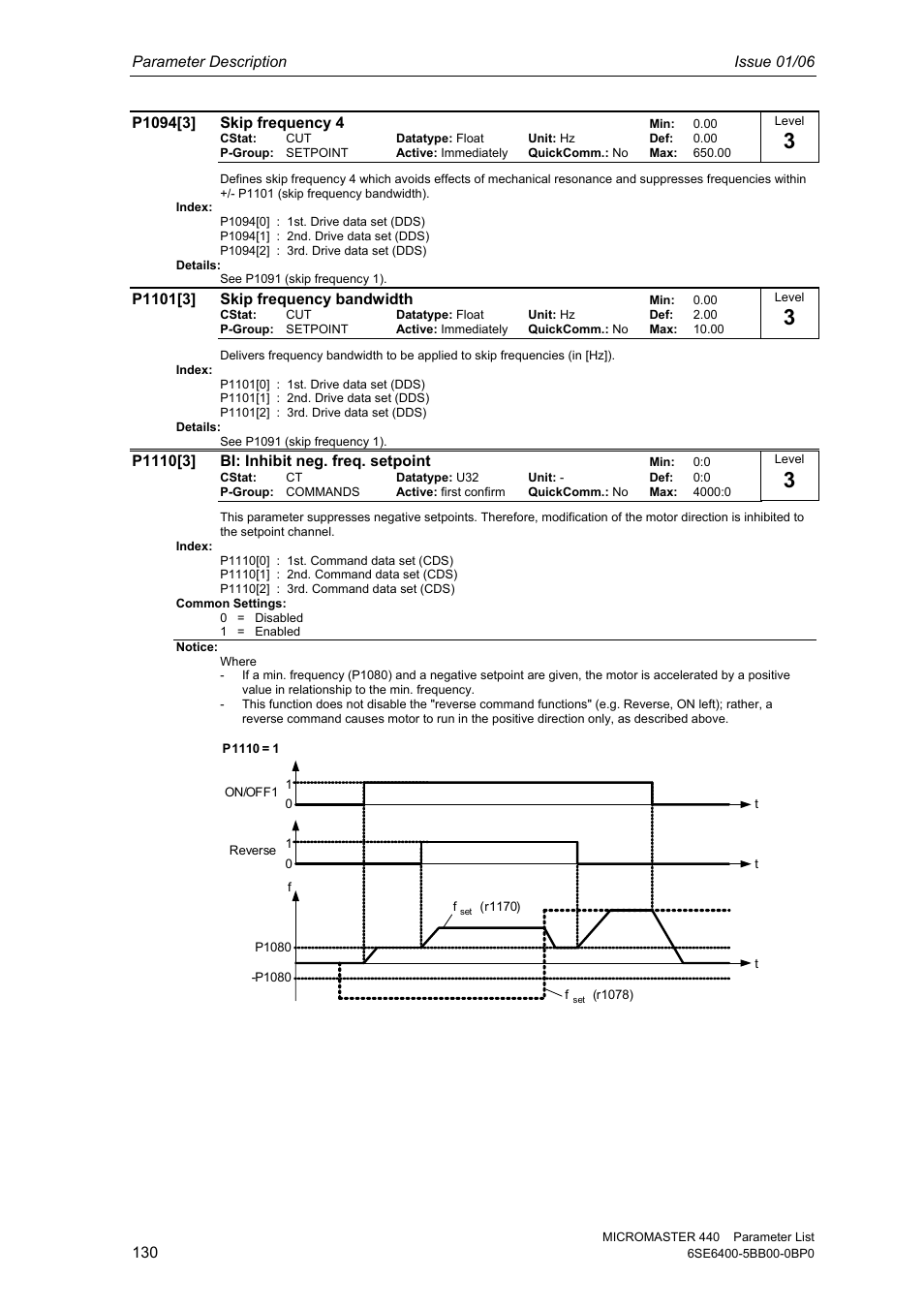 Siemens 440 User Manual | Page 130 / 328