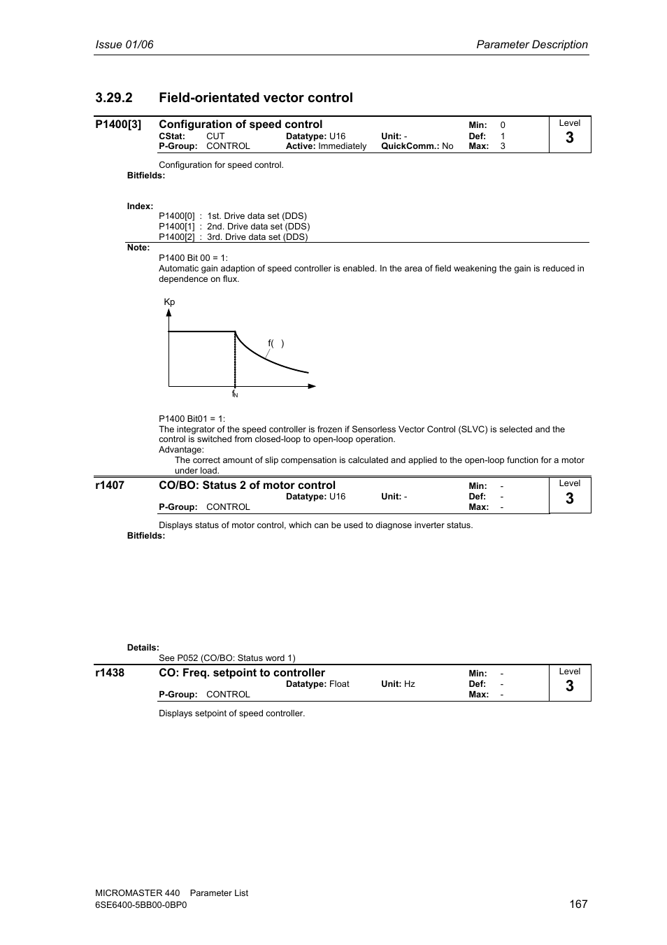 2 field-orientated vector control | Siemens 440 User Manual | Page 167 / 328