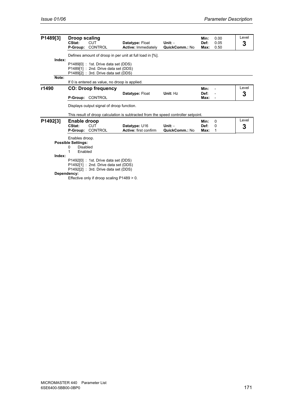 Siemens 440 User Manual | Page 171 / 328