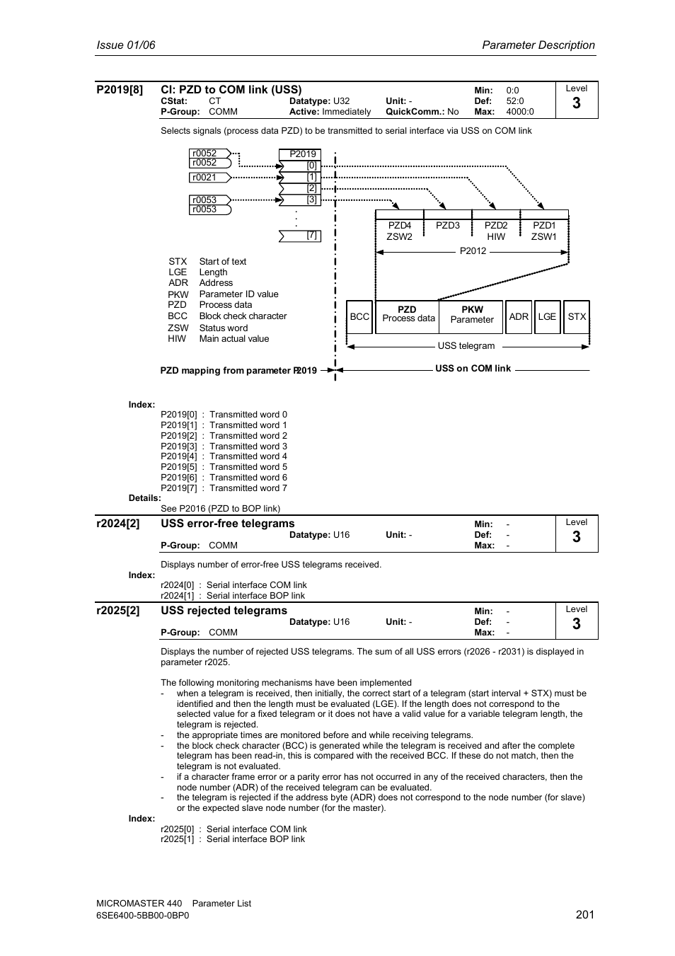Siemens 440 User Manual | Page 201 / 328