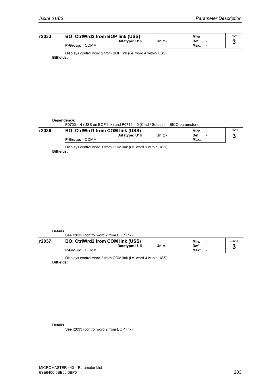 Siemens 440 User Manual | Page 203 / 328