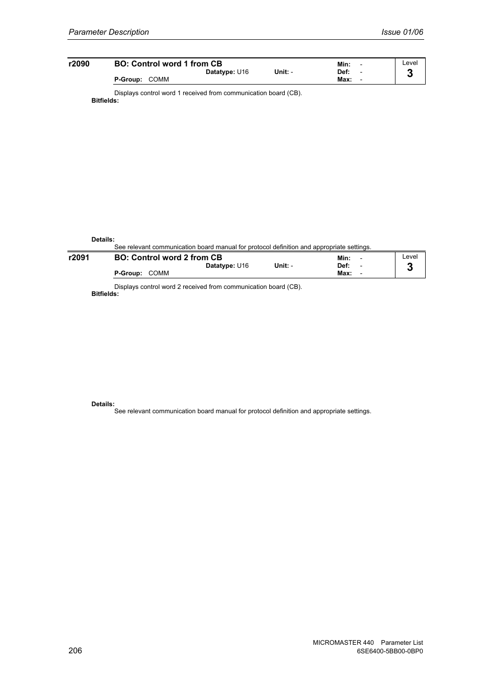 Siemens 440 User Manual | Page 206 / 328