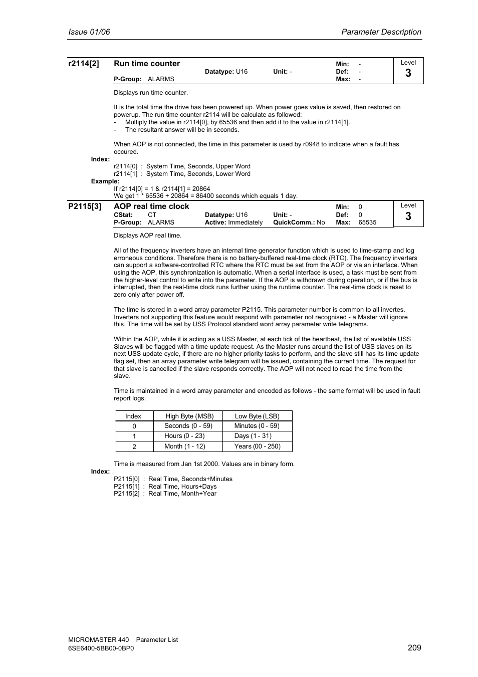 Siemens 440 User Manual | Page 209 / 328