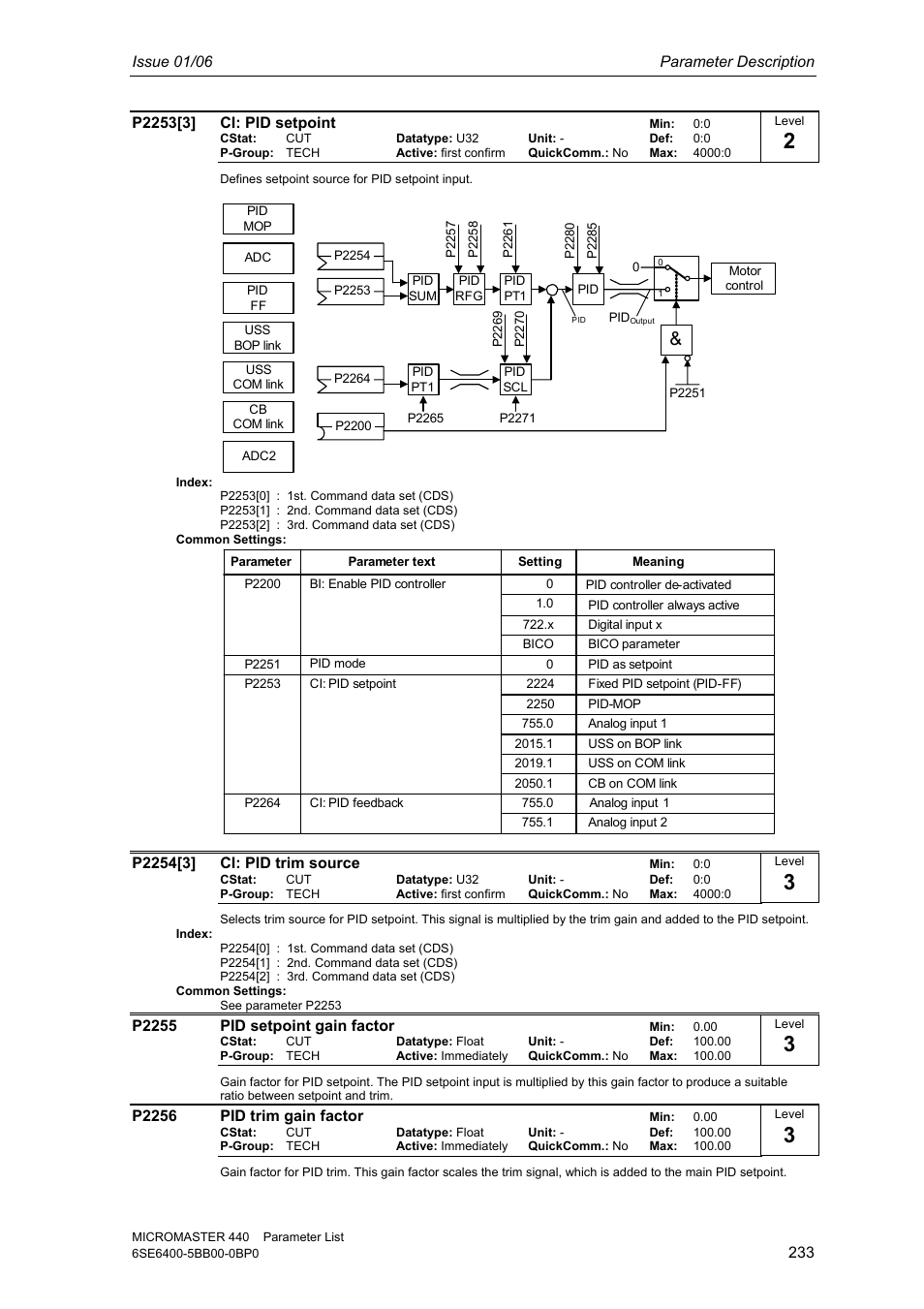 Siemens 440 User Manual | Page 233 / 328