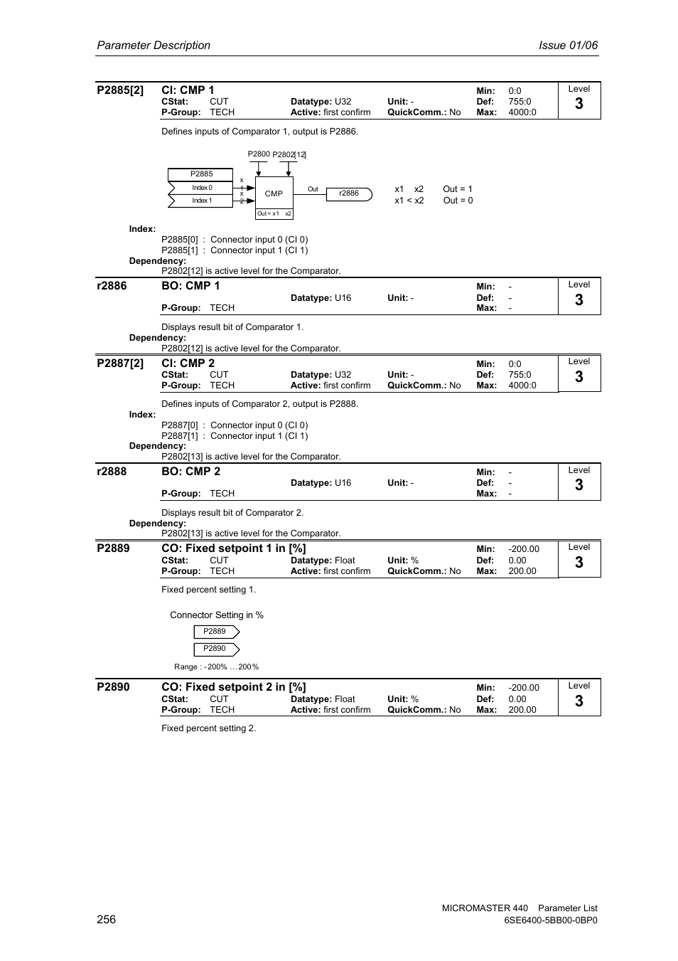 Siemens 440 User Manual | Page 256 / 328