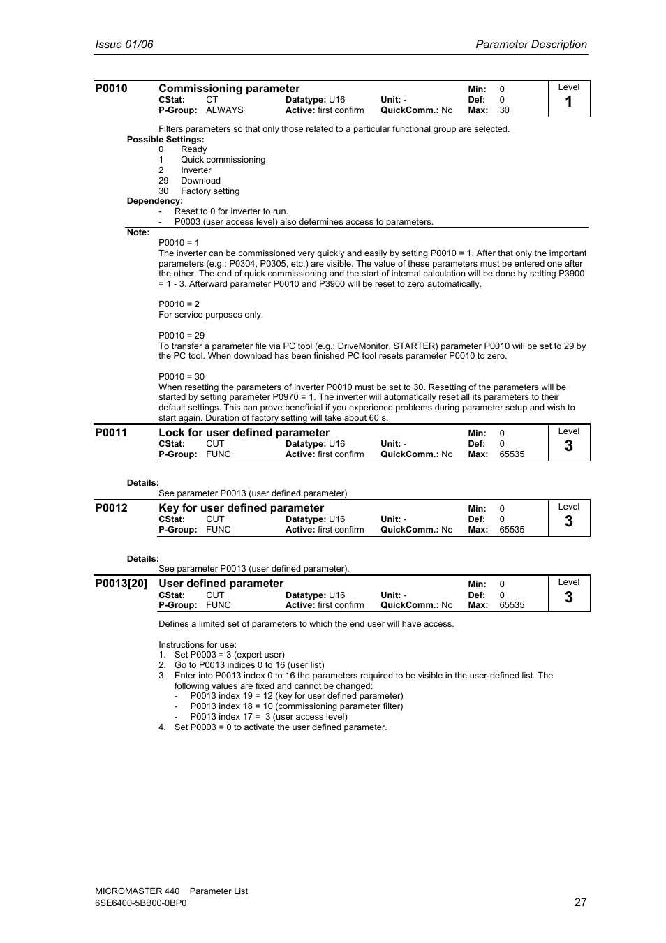 Siemens 440 User Manual | Page 27 / 328