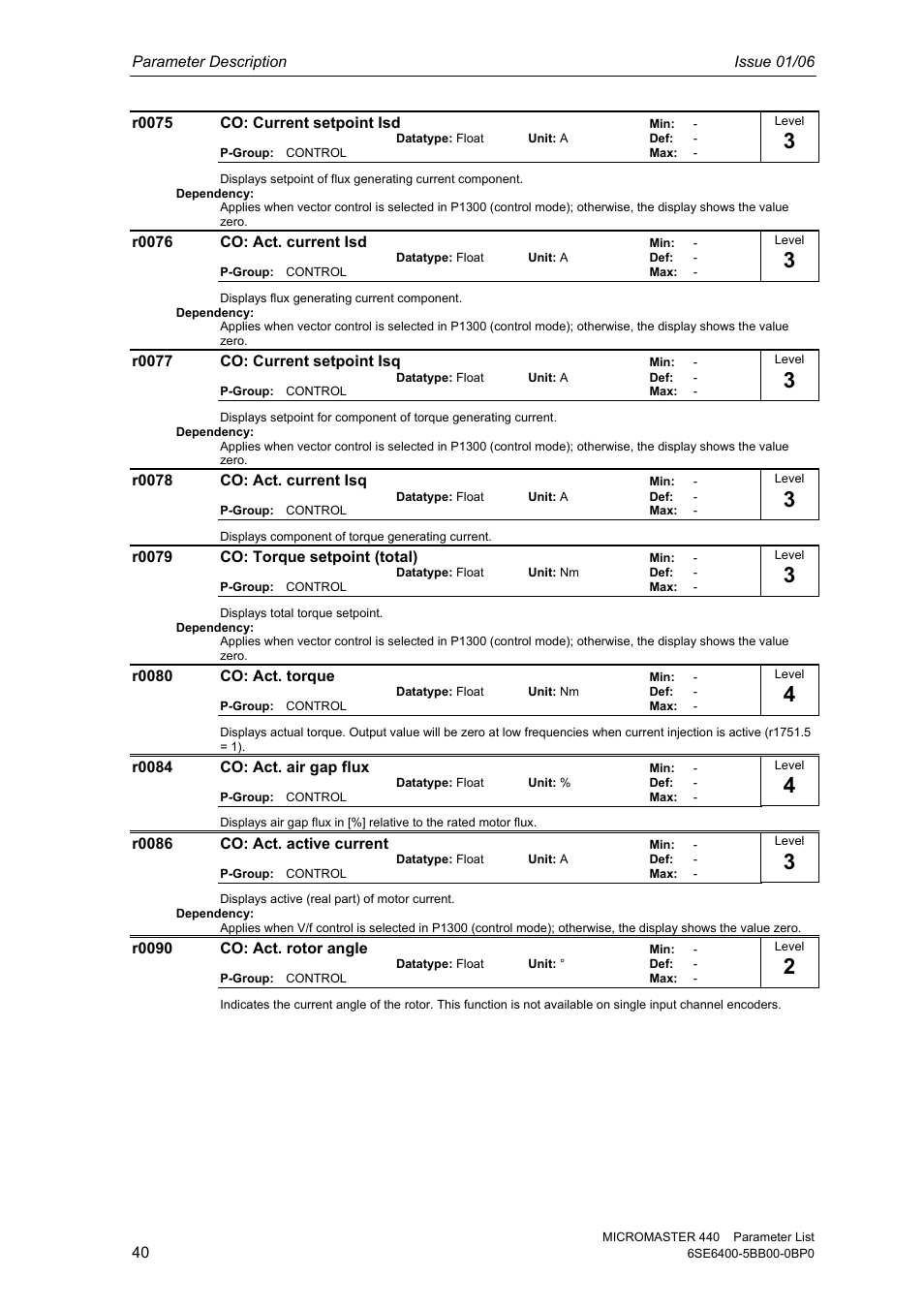 Siemens 440 User Manual | Page 40 / 328