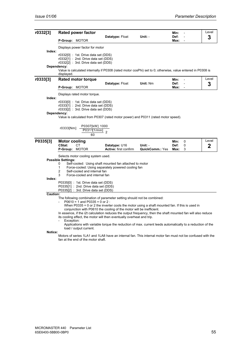 Siemens 440 User Manual | Page 55 / 328