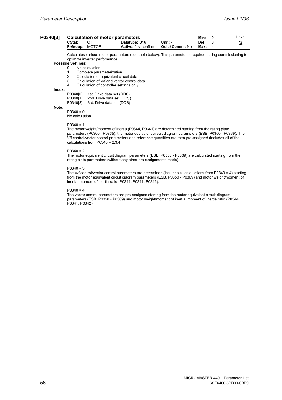 Siemens 440 User Manual | Page 56 / 328