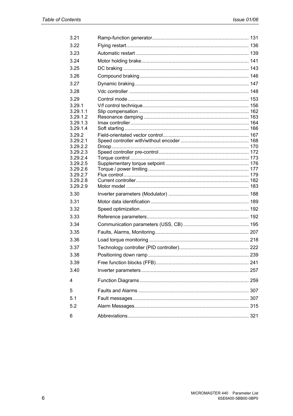Siemens 440 User Manual | Page 6 / 328