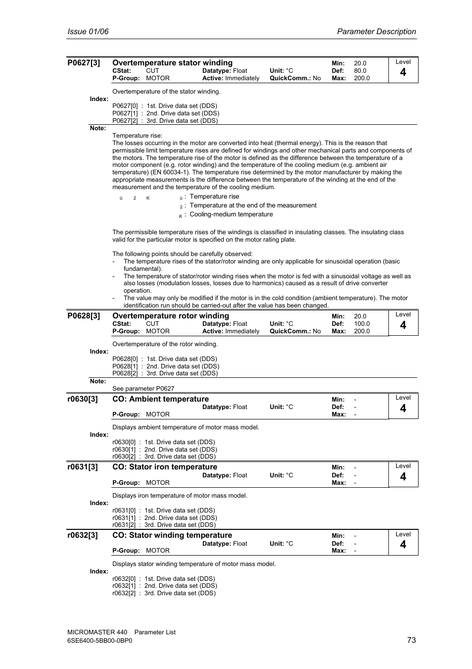 Siemens 440 User Manual | Page 73 / 328