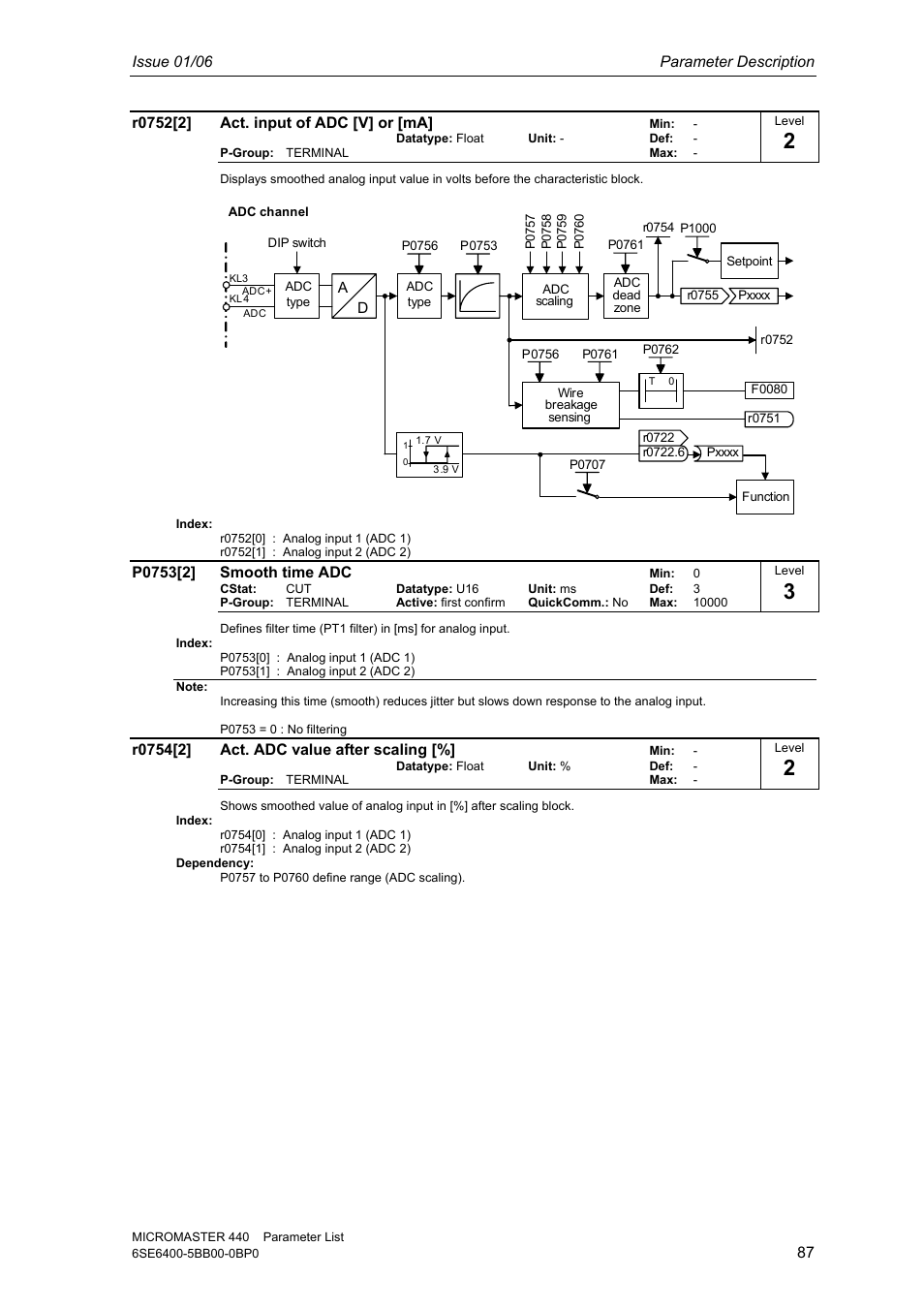 Siemens 440 User Manual | Page 87 / 328
