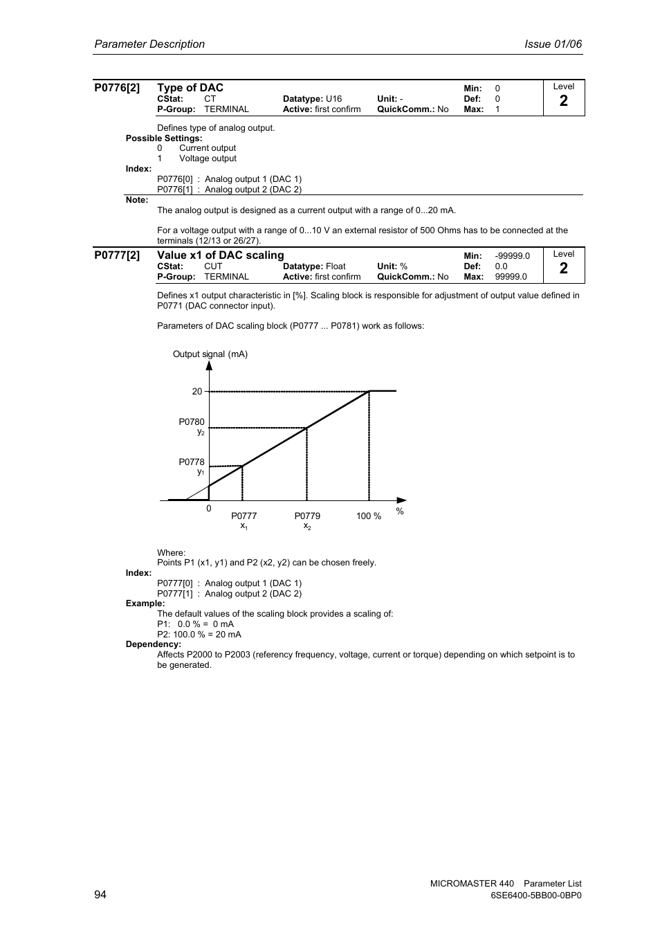 Siemens 440 User Manual | Page 94 / 328