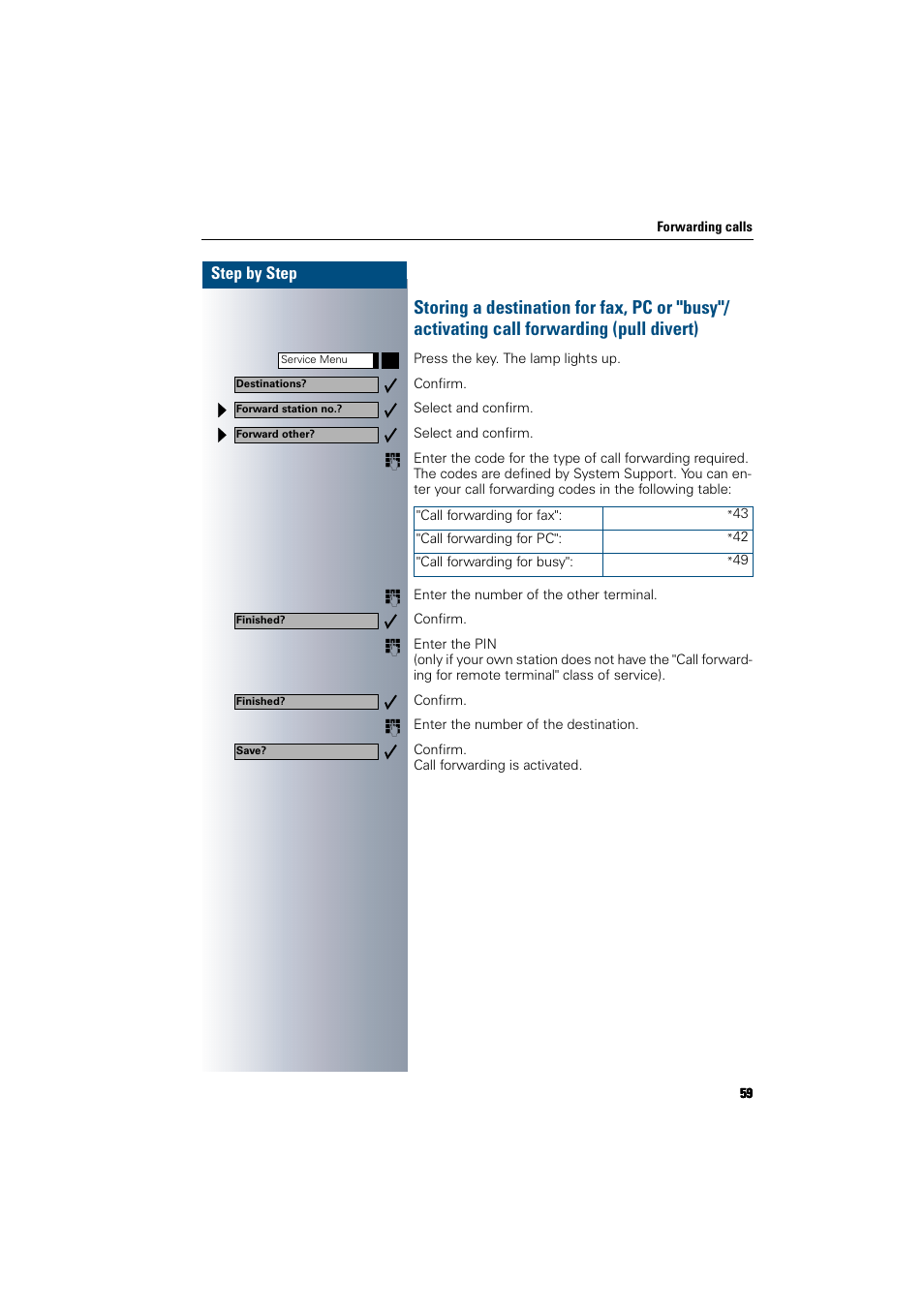 Siemens 300 H User Manual | Page 59 / 101