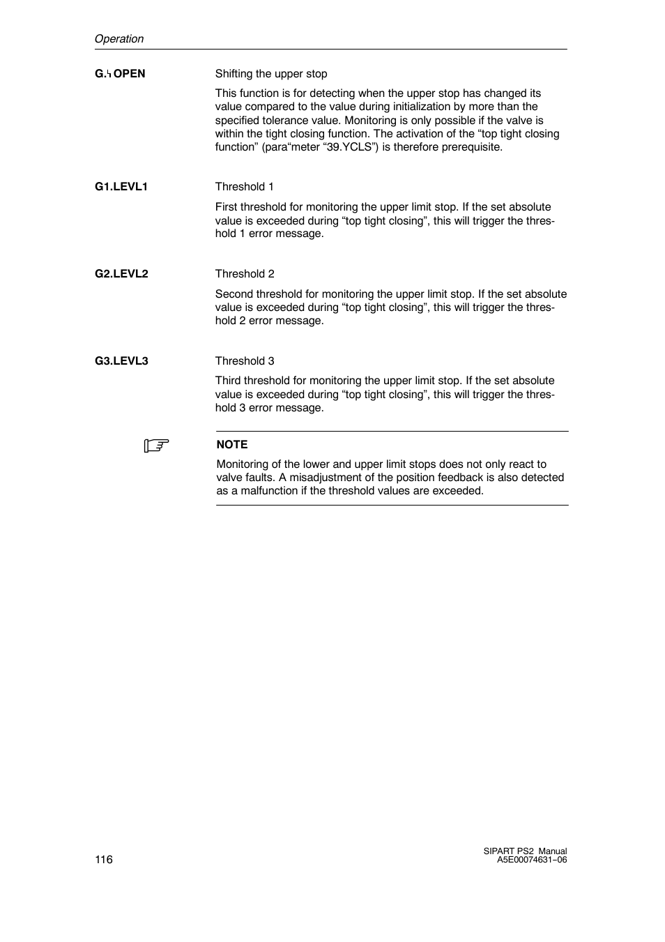 Siemens SIPART PS2 6DR52xx User Manual | Page 116 / 160