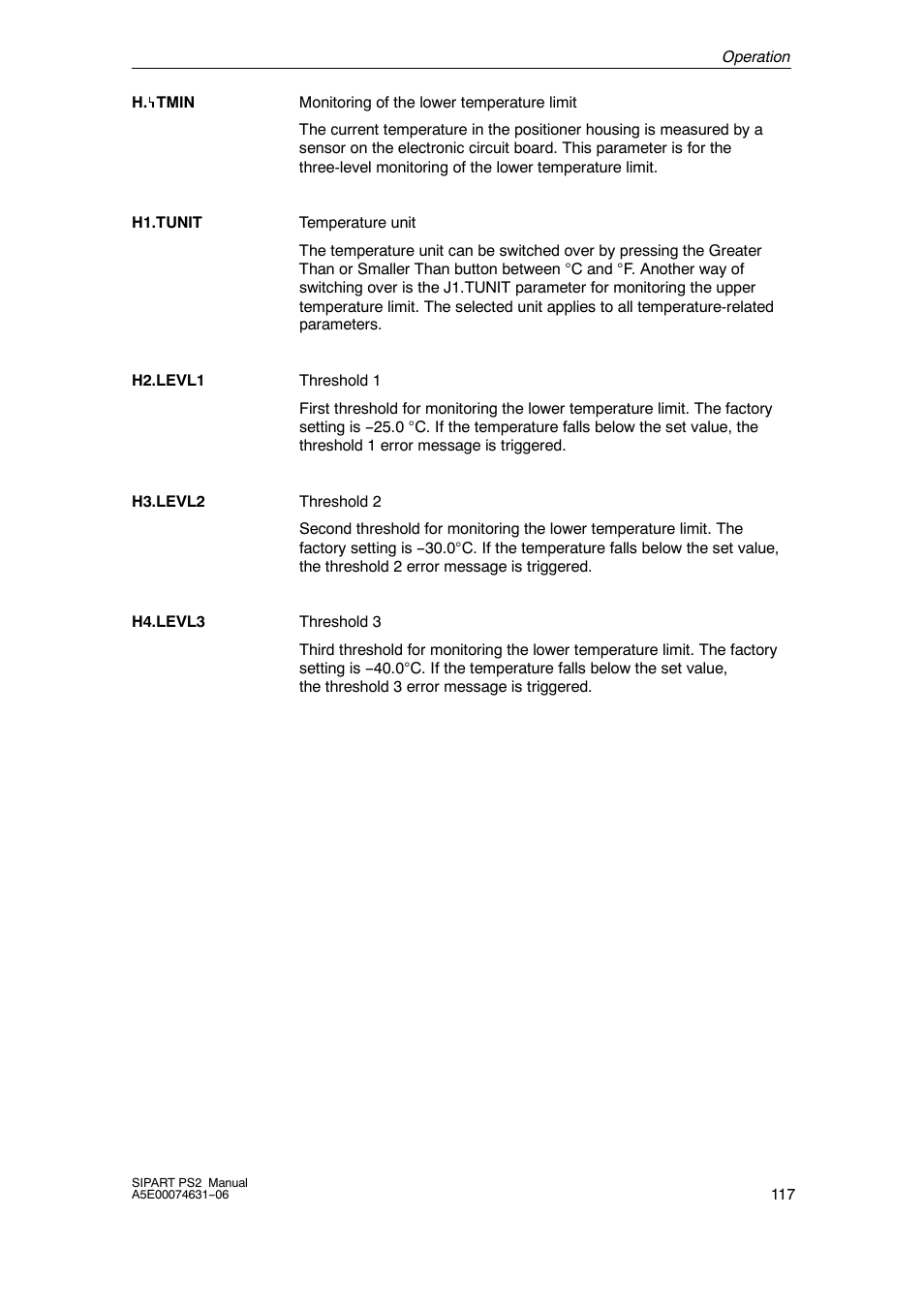 Siemens SIPART PS2 6DR52xx User Manual | Page 117 / 160