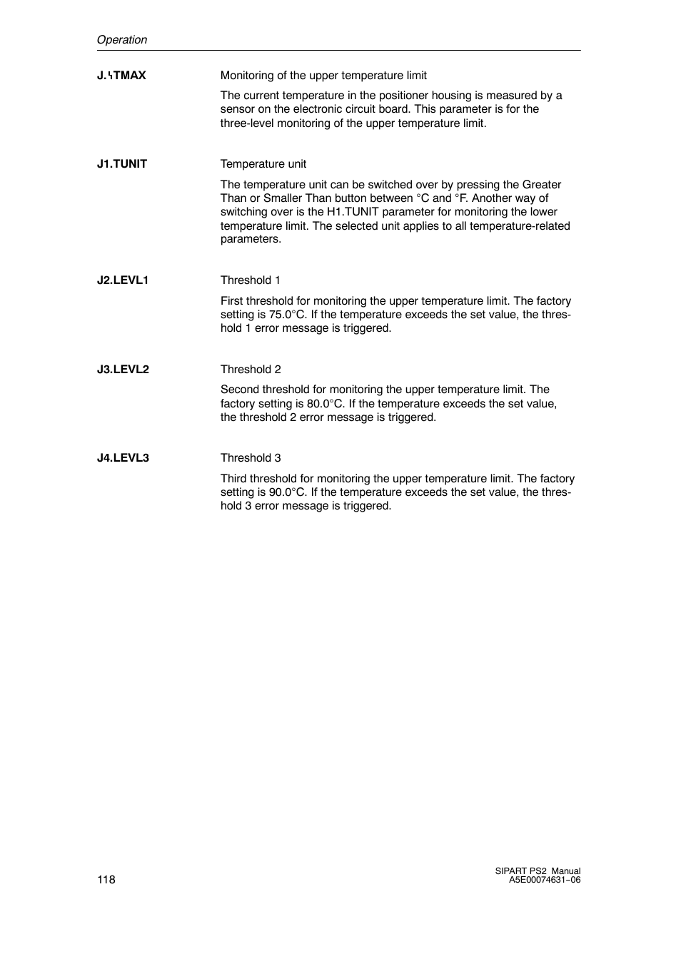 Siemens SIPART PS2 6DR52xx User Manual | Page 118 / 160