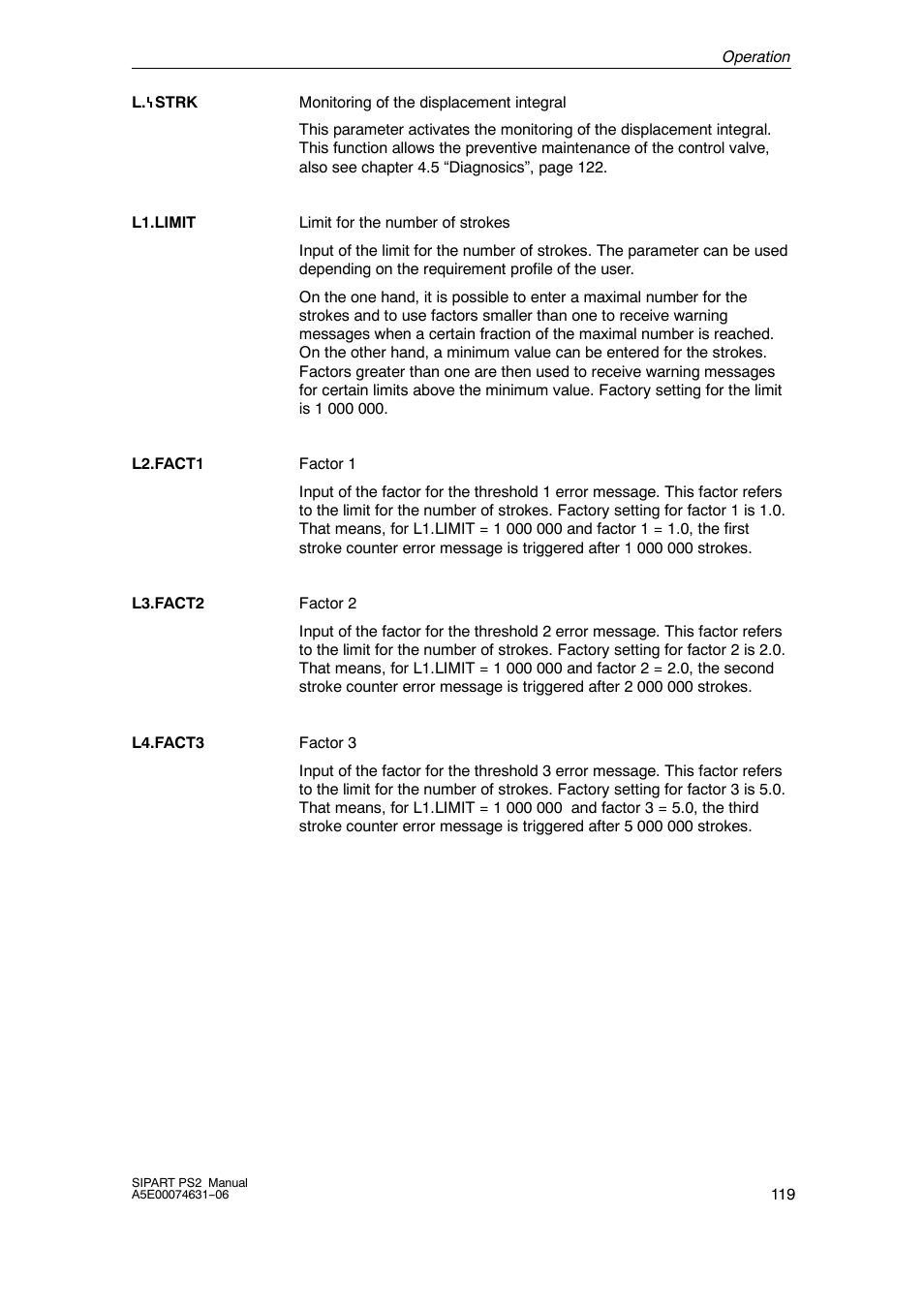 Siemens SIPART PS2 6DR52xx User Manual | Page 119 / 160