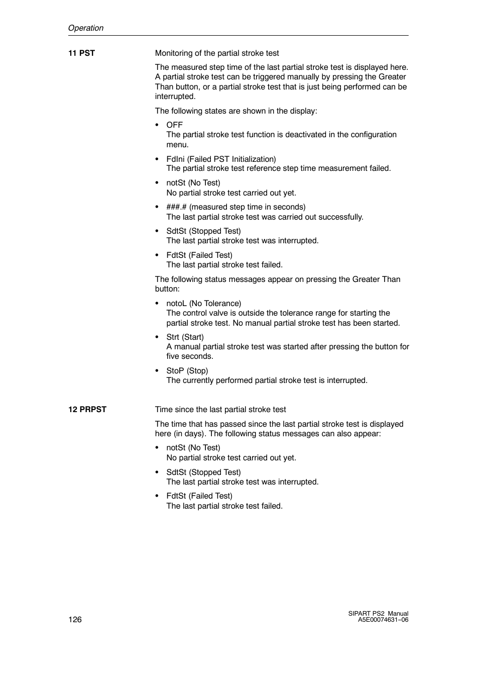 Siemens SIPART PS2 6DR52xx User Manual | Page 126 / 160