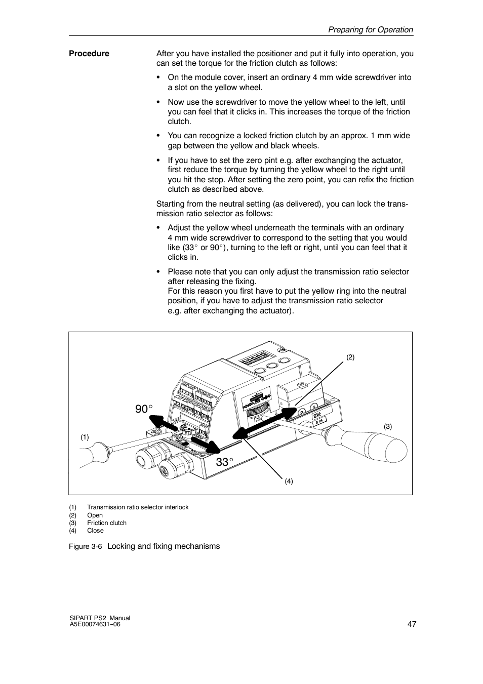 Siemens SIPART PS2 6DR52xx User Manual | Page 47 / 160