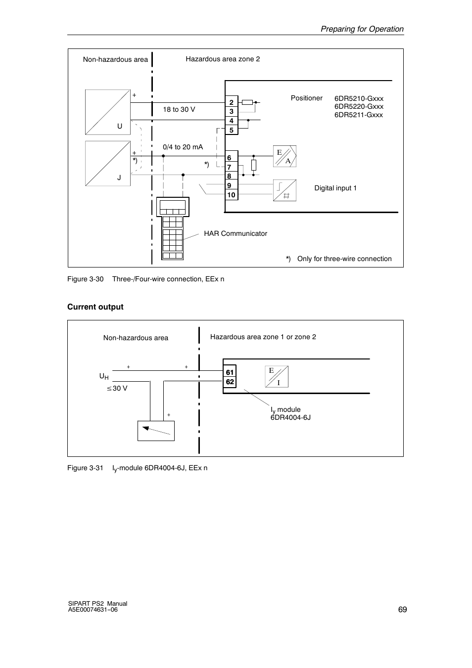 Siemens SIPART PS2 6DR52xx User Manual | Page 69 / 160