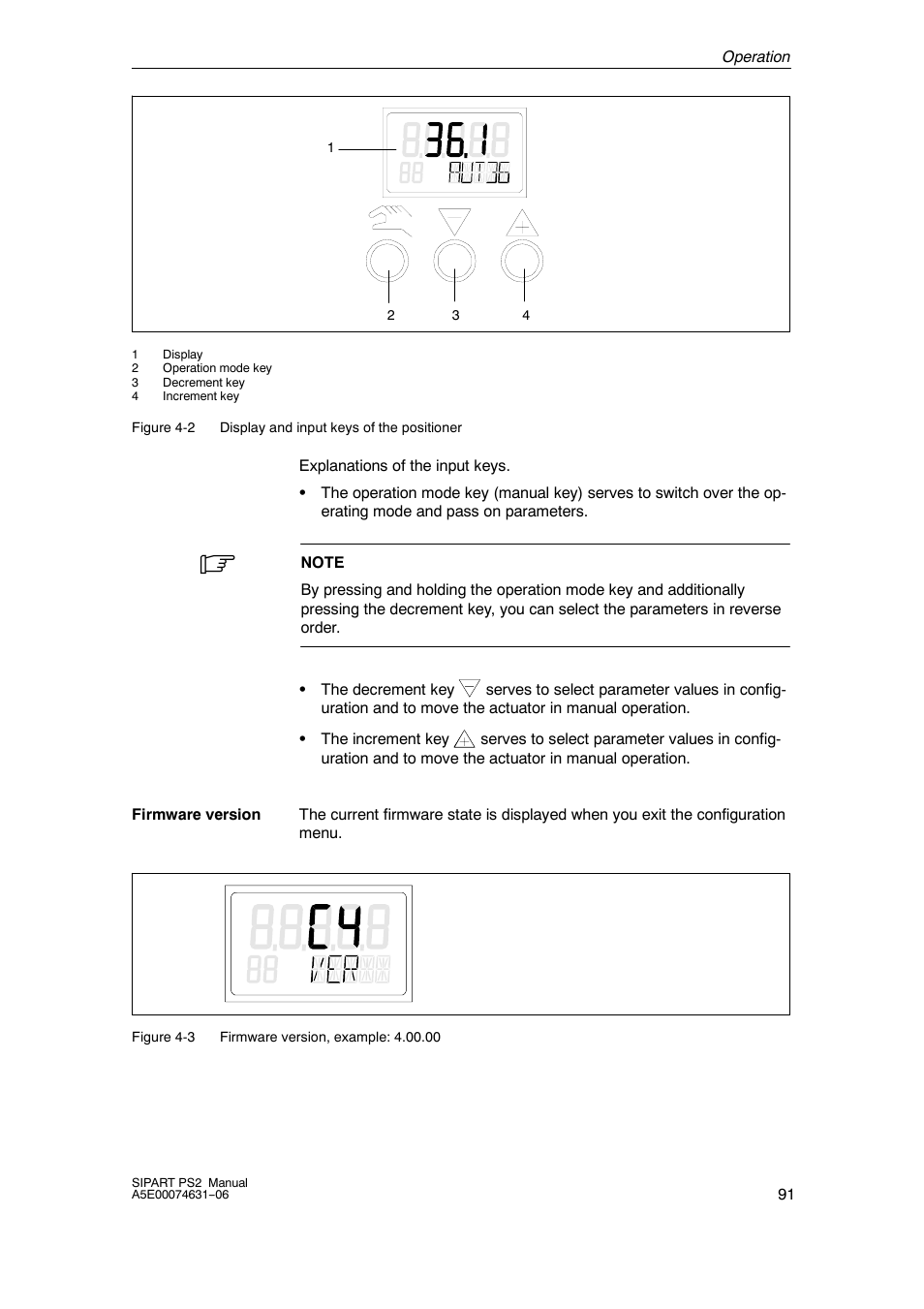 Siemens SIPART PS2 6DR52xx User Manual | Page 91 / 160