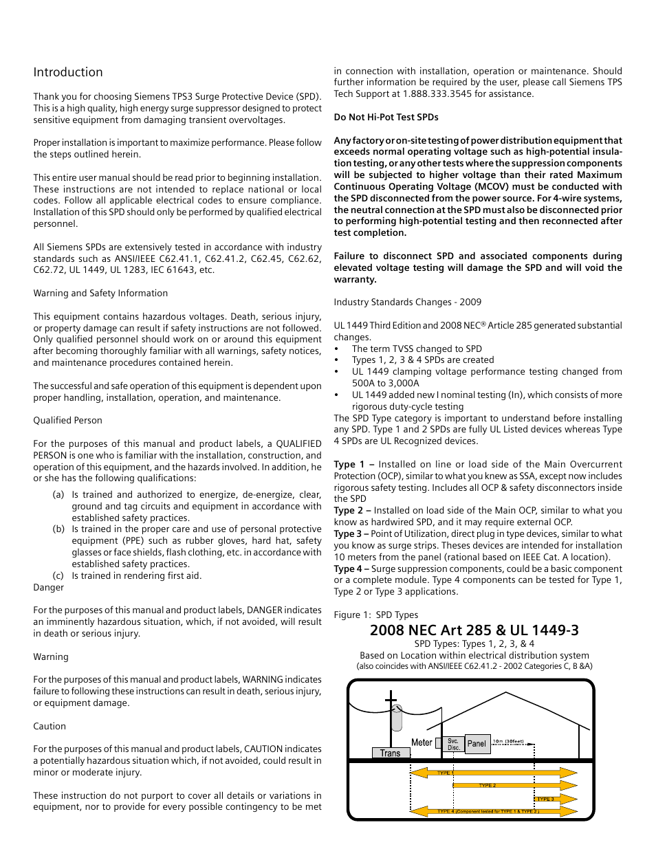 Introduction | Siemens TPS3 11 User Manual | Page 4 / 12