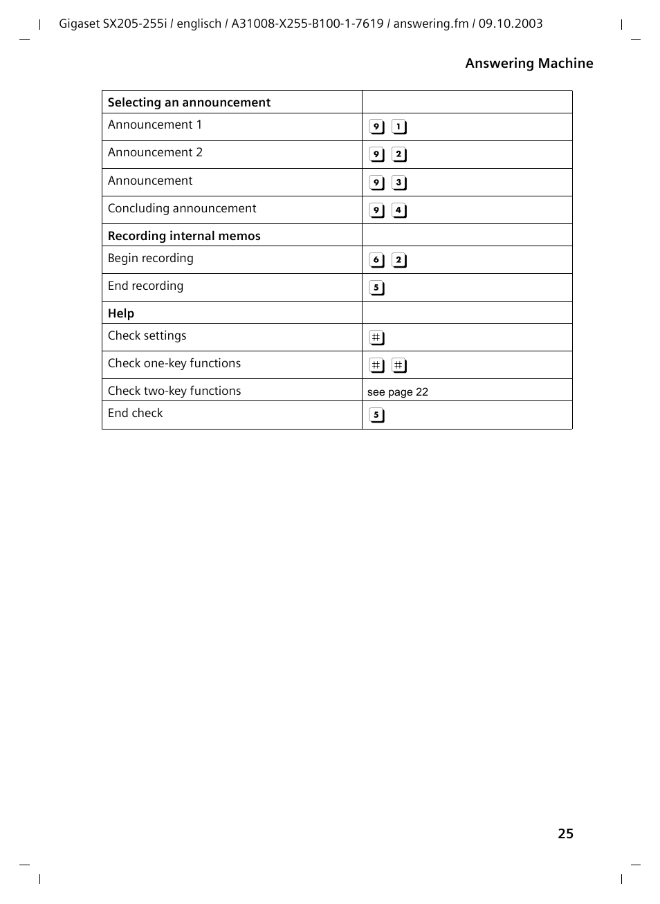 Siemens GIGASET SX255 User Manual | Page 26 / 52