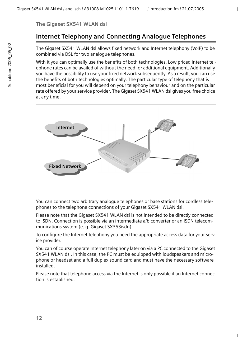 Siemens Gigaset SX541 WLAN dsl User Manual | Page 14 / 187