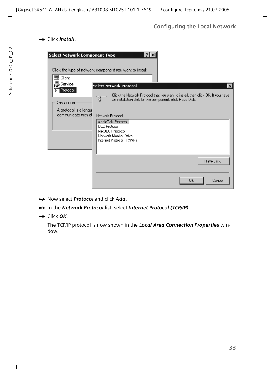 Siemens Gigaset SX541 WLAN dsl User Manual | Page 35 / 187