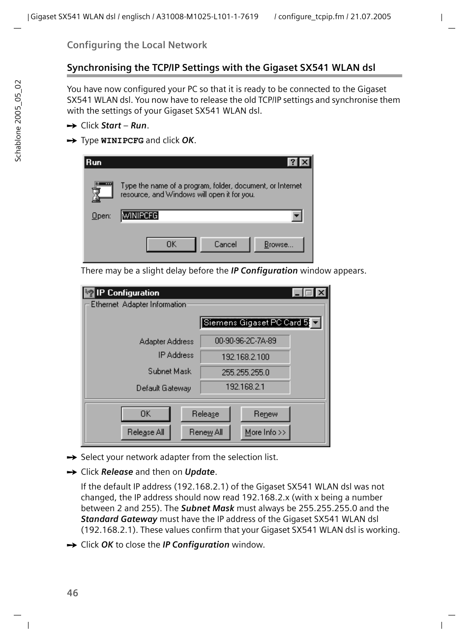 Siemens Gigaset SX541 WLAN dsl User Manual | Page 48 / 187