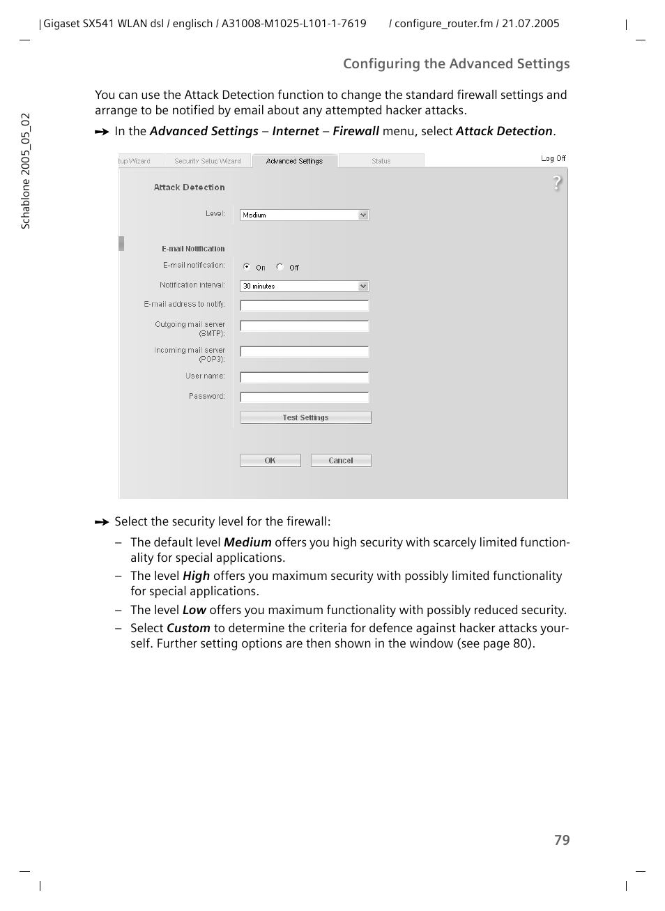 Siemens Gigaset SX541 WLAN dsl User Manual | Page 81 / 187