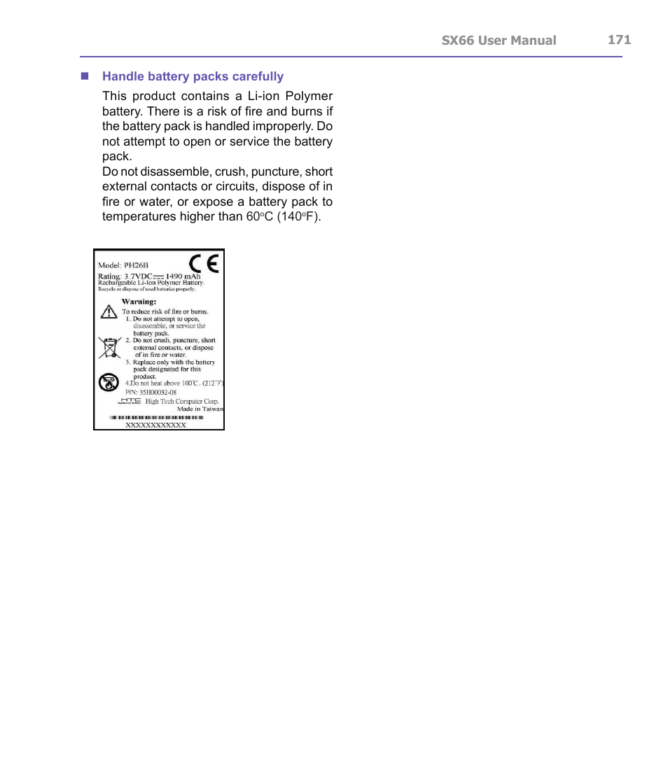 Siemens SX66 User Manual | Page 171 / 179