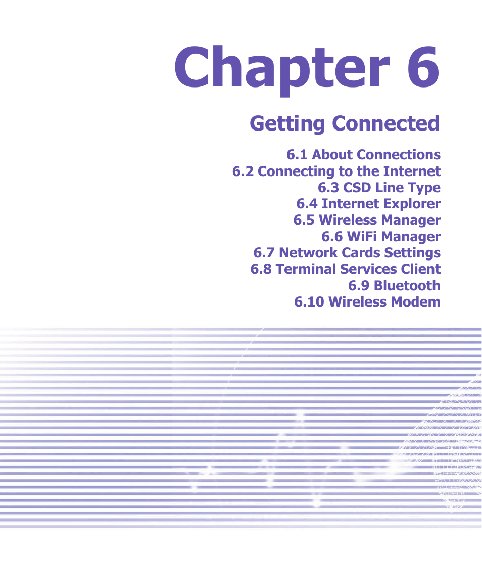 Chapter 6, Getting connected | Siemens SX66 User Manual | Page 94 / 179