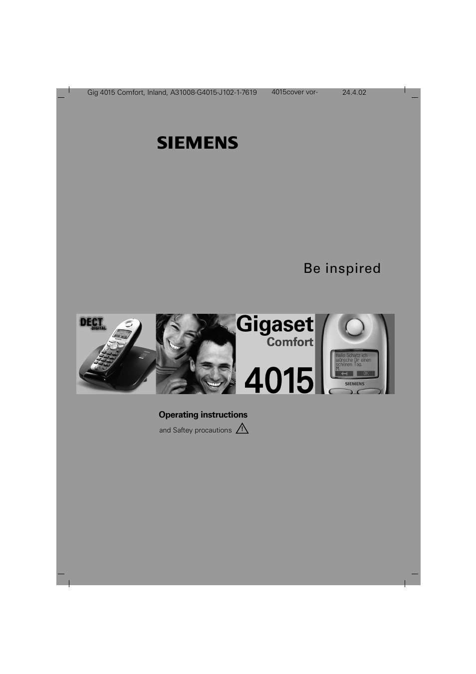 Siemens 4015 User Manual | 121 pages