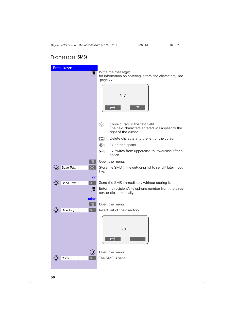 Siemens 4015 User Manual | Page 51 / 121