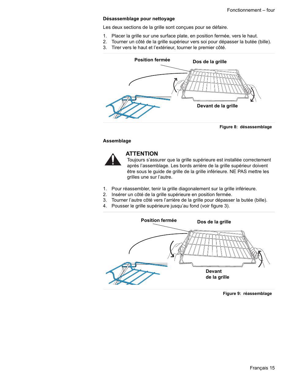 Figure 8: désassemblage, Figure 9: réassemblage | Siemens HE2216C User Manual | Page 53 / 112