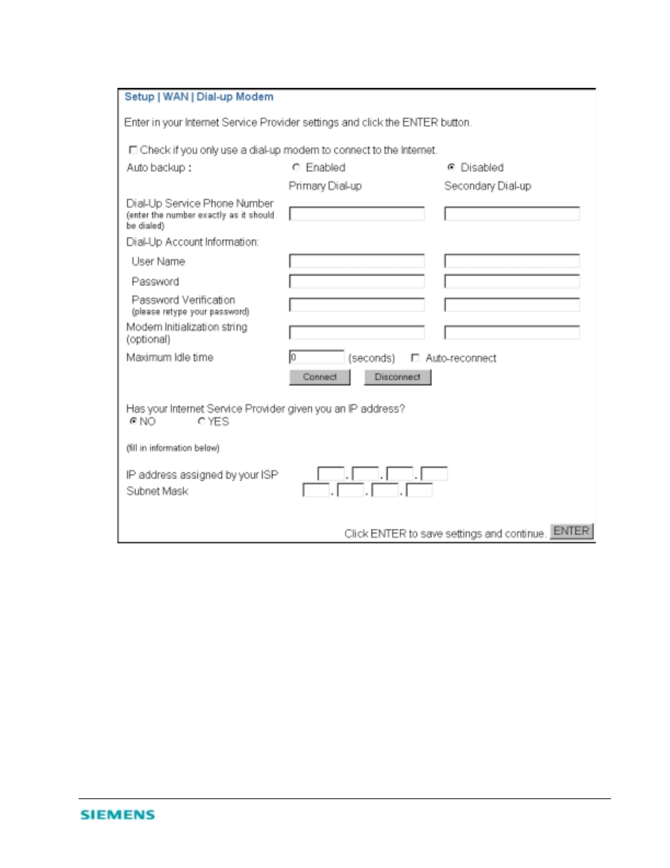 Siemens 2614 User Manual | Page 18 / 44