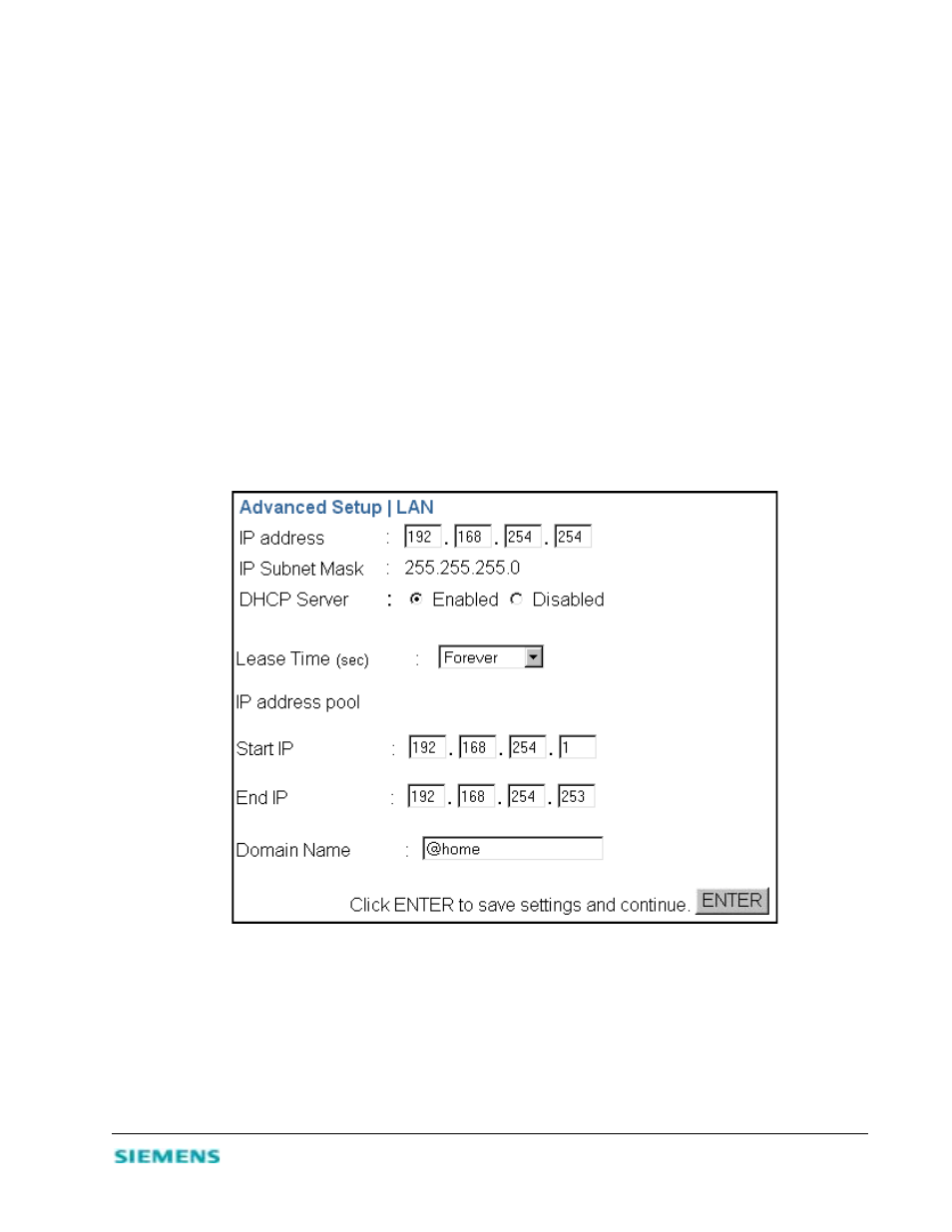 Advanced setup procedures | Siemens 2602 User Manual | Page 16 / 32