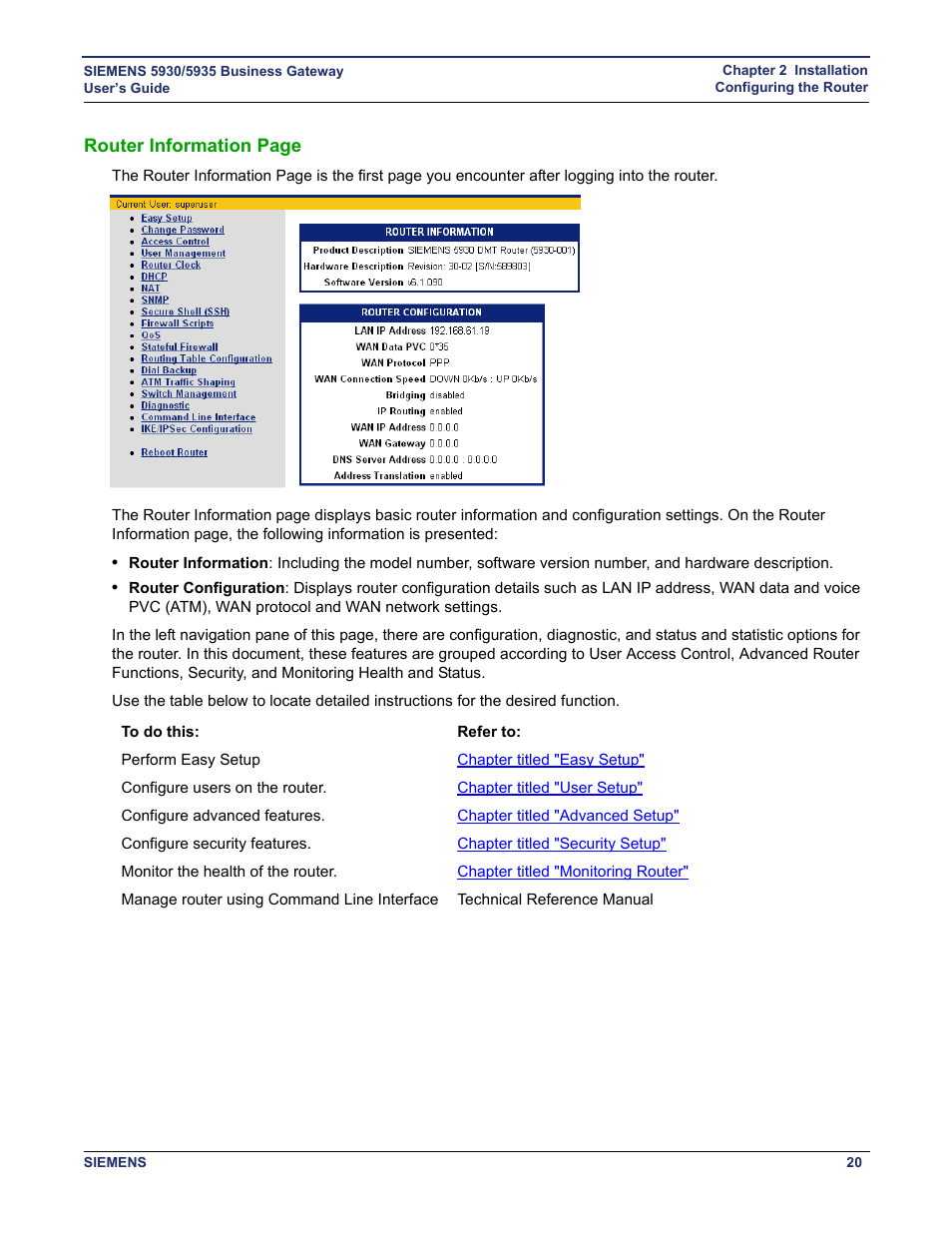 Siemens BUSINESS CLASS 5935 User Manual | Page 26 / 94