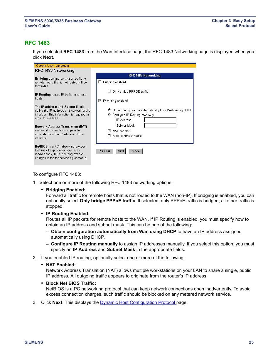 Rfc 1483 | Siemens BUSINESS CLASS 5935 User Manual | Page 31 / 94