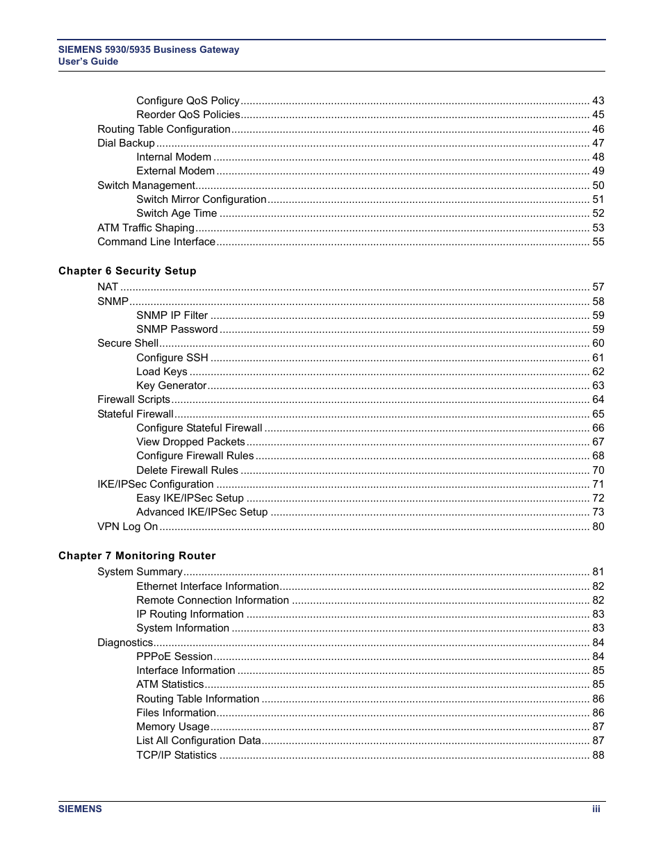 Siemens BUSINESS CLASS 5935 User Manual | Page 6 / 94