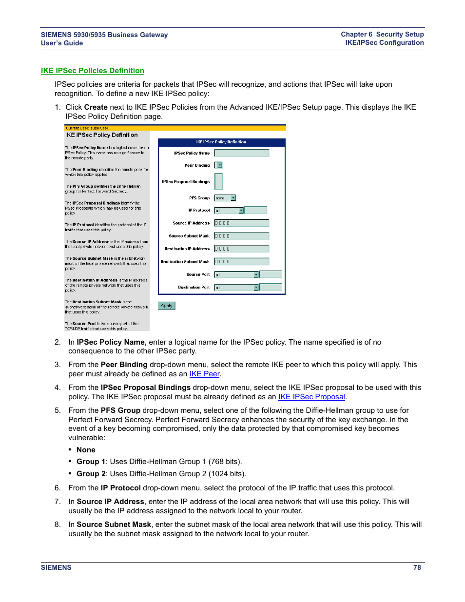 Siemens BUSINESS CLASS 5935 User Manual | Page 84 / 94