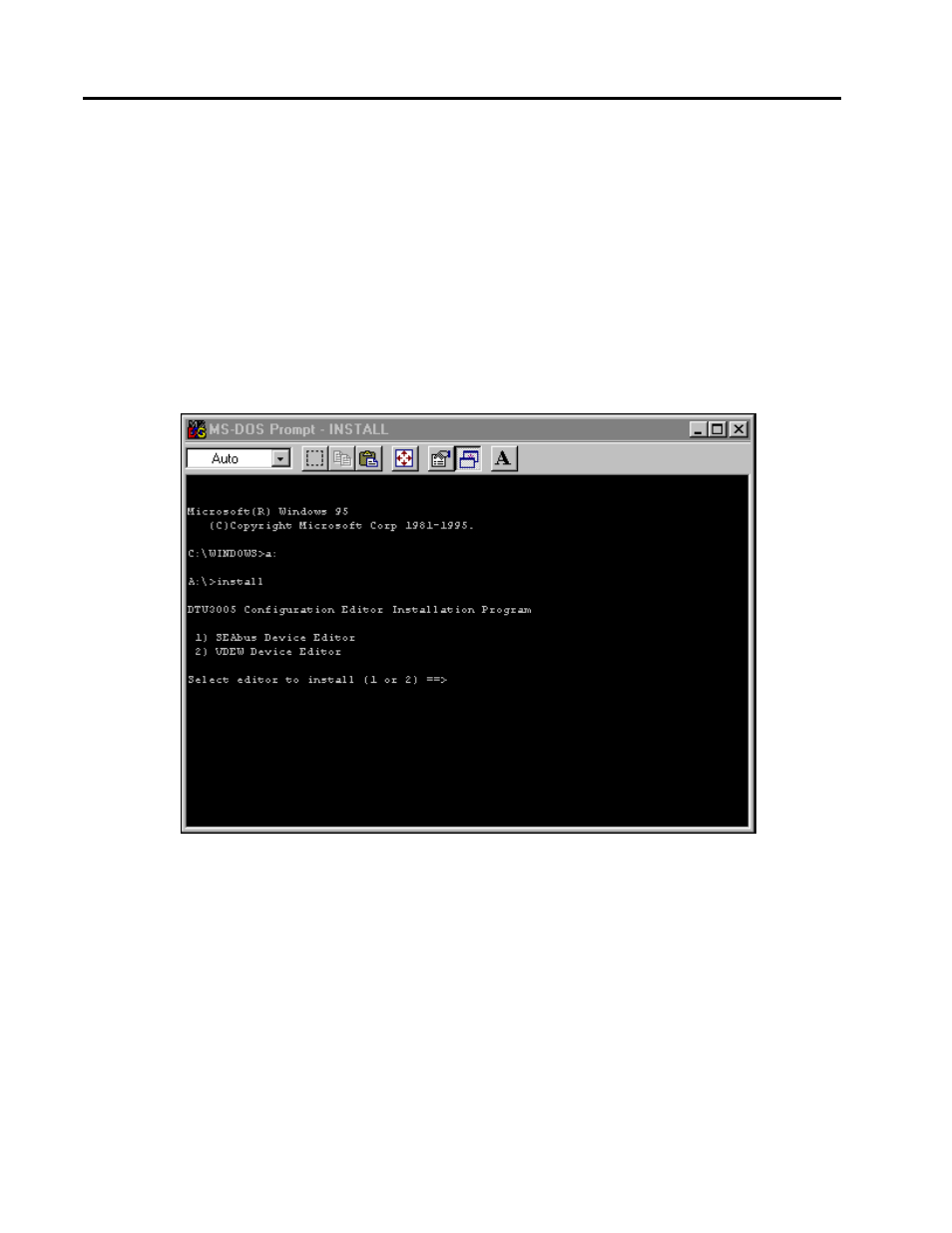 Installing the software, 2 installing the software | Siemens DTU3005-B User Manual | Page 10 / 54