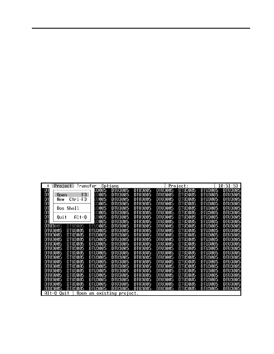 Starting the software | Siemens DTU3005-B User Manual | Page 13 / 54