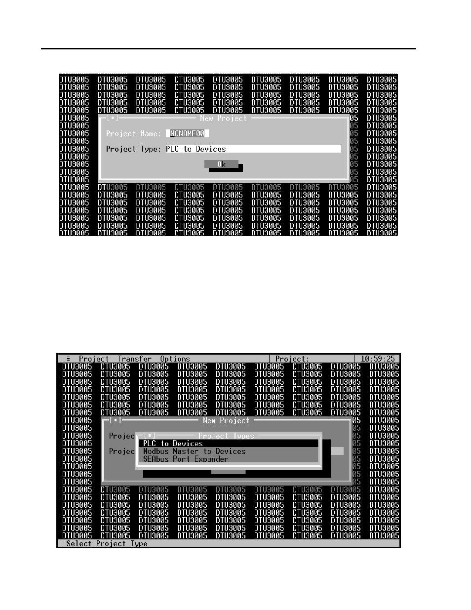 Starting the software | Siemens DTU3005-B User Manual | Page 14 / 54