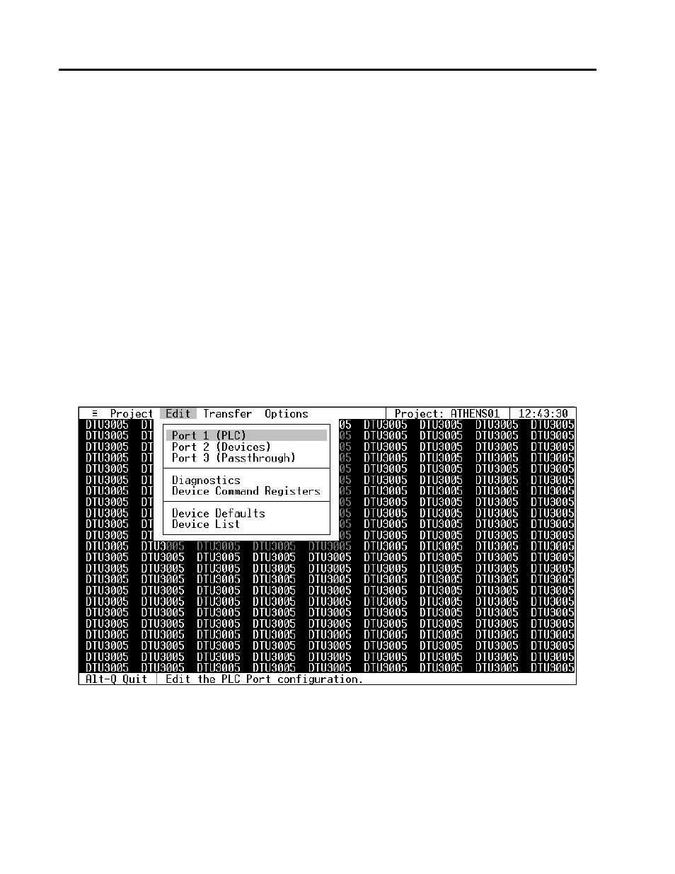 Creating project files—plc to devices, 4 creating project files—plc to devices | Siemens DTU3005-B User Manual | Page 16 / 54